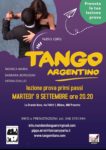 Lezione prova TANGO ARGENTINO: 9 Settembre
