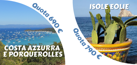 Luglio in offerta: Costa Azzurra ed Eolie da 690 €